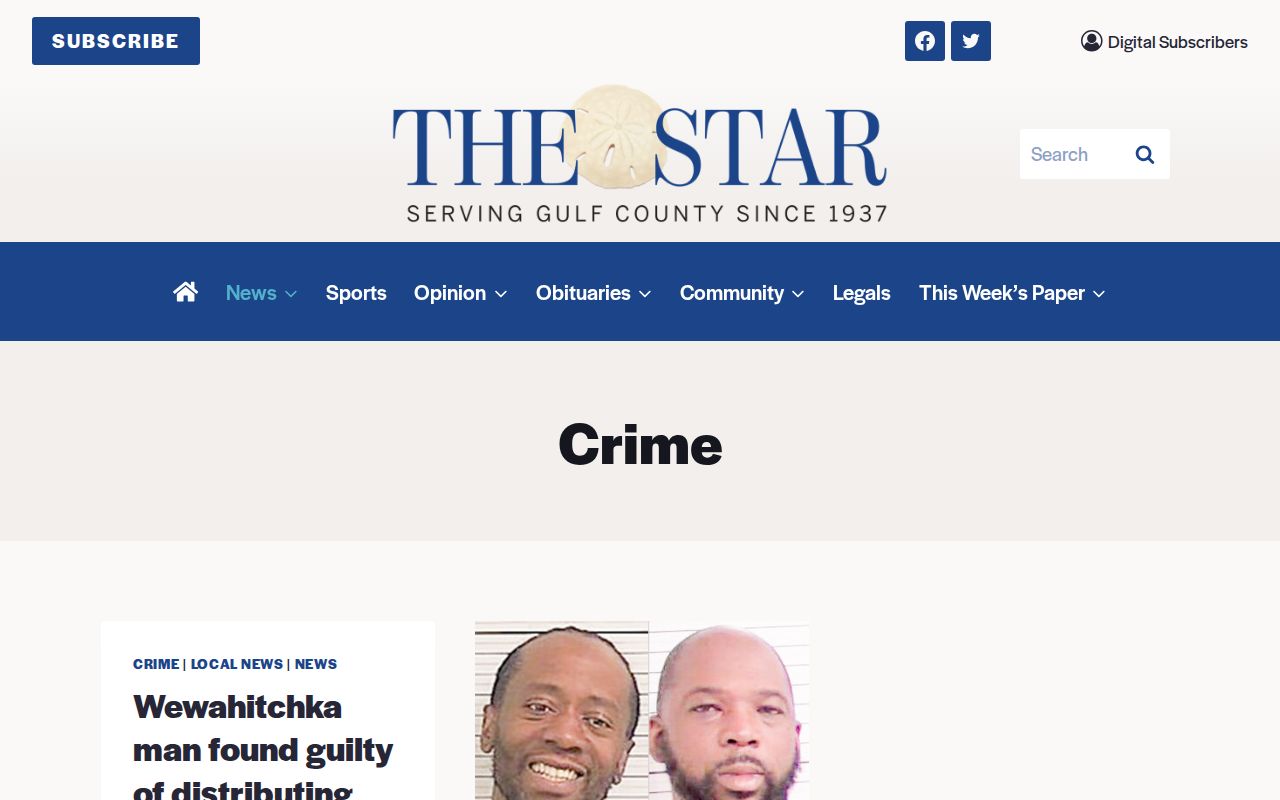 Gulf County crime news and arrest record archive at GulfCounty.news